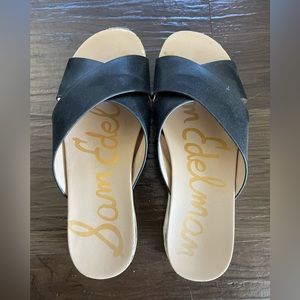 Sam Edelman Black Audrea Slide Sandal